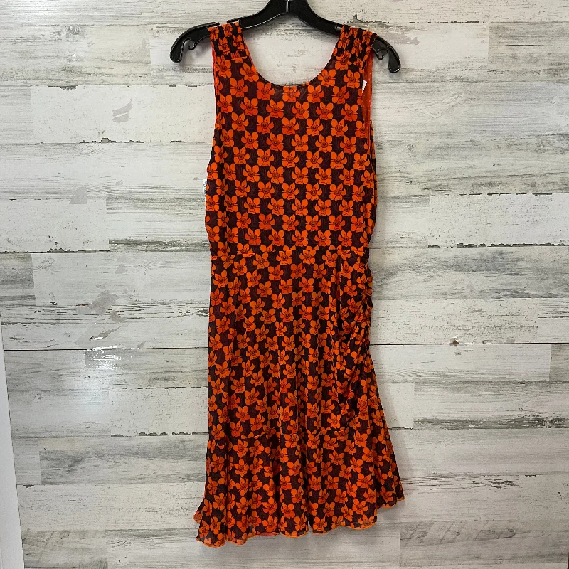 Dress Casual Short By Cabi In Orange, Size: S